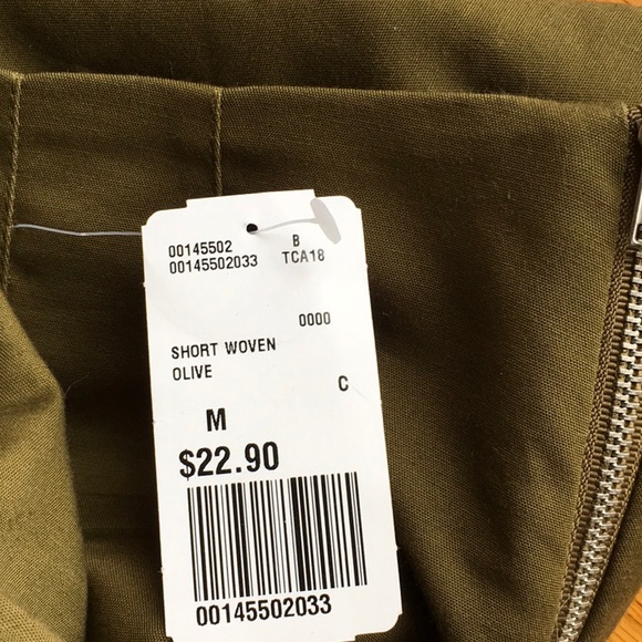 NWT Olive Shorts - Picture 3 of 5